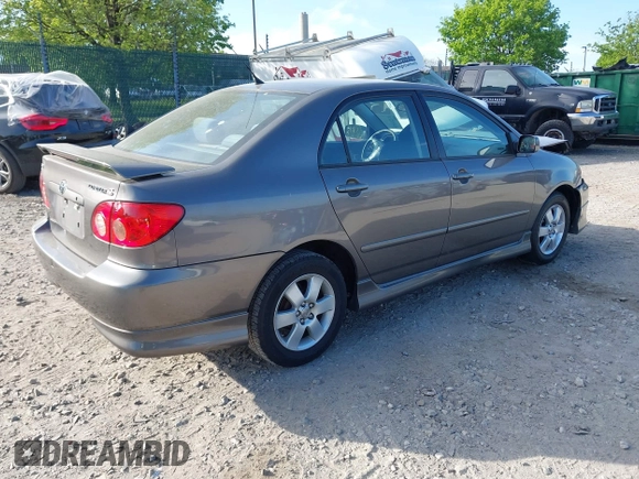 2008 Toyota Corolla CE with VIN 1NXBR32E68Z003834, listed as a IAAI auction lot 42162215 with 230,460 mi miles and . Bid and sale history available at DreamBid. Image 4.