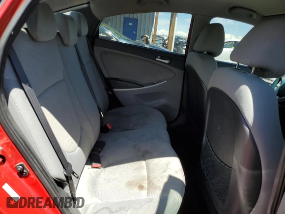 2013 Hyundai Accent GLS with VIN KMHCT4AE8DU365641, listed as a Copart auction lot 55042985 with 184,268 mi miles and Non Repairable. Bid and sale history available at carsss.com. Image 10.