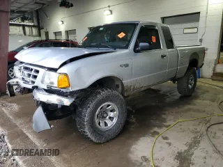 2002 Ford Ranger XL Fleet with VIN 1FTYR44U72PA85278, listed as a Copart auction lot 59387335 with 208,925 mi miles and Salvage title. Bid and sale history available at DreamBid. Image 1.