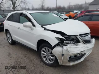 2017 Acura RDX w/Technology Pkg with VIN 5J8TB4H58HL035072, listed as a IAAI auction lot 41491866 with 89,733 mi miles. Bid and sale history available at carsss.com. Image 1.