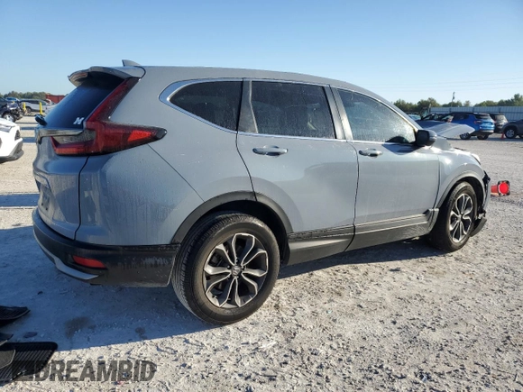 2022 Honda CR-V EX-L with VIN 7FARW1H89NE017592, listed as a Copart auction lot 48593195 with 92,002 mi miles and Non Repairable. Bid and sale history available at carsss.com. Image 3.