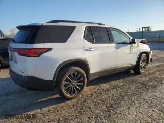 2023 Chevrolet Traverse RS with VIN 1GNEVJKW4PJ188743, listed as a Copart auction lot 48195025 with 148,014 mi miles and Salvage Title. Bid and sale history available at carsss.com. Image 3.