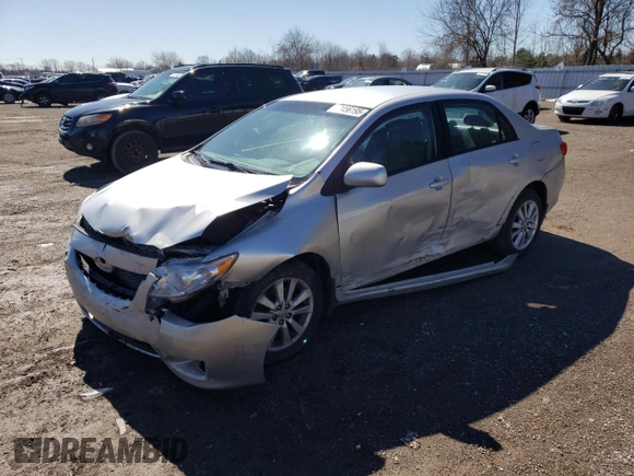 2010 Toyota Corolla with VIN 2T1BU4EE5AC406288, listed as a Copart auction lot 49456195 with 134,822 mi miles and Salvage Title. Bid and sale history available at carsss.com. Image 1.