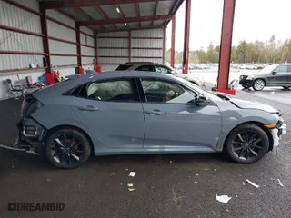 2021 Honda Civic Hatchback EX with VIN SHHFK7H67MU402884, listed as a IAAI auction lot 41791328 with 67,471 mi miles. Bid and sale history available at carsss.com. Image 14.