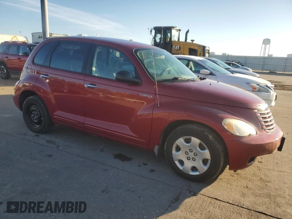 2006 Chrysler PT Cruiser Touring with VIN 3A4FY58B56T360733, listed as a Copart auction lot 78612184 with 57,024 mi miles and Salvage Title. Bid and sale history available at DreamBid. Image 4.