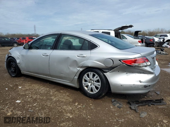 2009 Mazda 6 i Sport with VIN 1YVHP81A995M19897, listed as a Copart auction lot 54046385 with 219,021 mi miles and Salvage title. Bid and sale history available at DreamBid. Image 2.