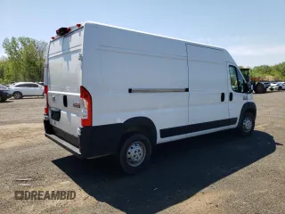 2021 Ram ProMaster Cargo with VIN 3C6LRVDG8ME558724, listed as a Copart auction lot 56369615 with 167,072 mi miles and Clean Title. Bid and sale history available at DreamBid. Image 3.