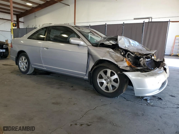 2003 Honda Civic EX with VIN 1HGEM22033L069658, listed as a Copart auction lot 76888134 with 0 mi miles and Salvage Title. Bid and sale history available at carsss.com. Image 4.