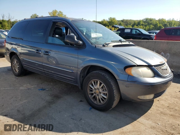 2001 Chrysler Town & Country Limited with VIN 2C8GP64L11R321830, listed as a Copart auction lot 69507064 with Not Provided miles and Salvage Title. Bid and sale history available at DreamBid. Image 4.