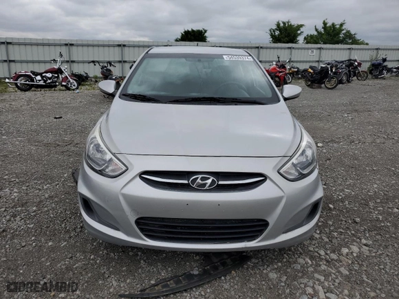 2016 Hyundai Accent SE with VIN KMHCT4AE1GU959959, listed as a Copart auction lot 54539374 with 116,984 mi miles and Salvage Title. Bid and sale history available at carsss.com. Image 5.