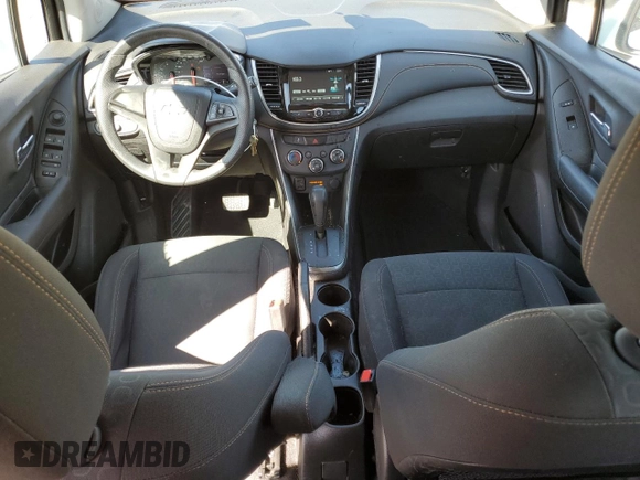 2017 Chevrolet Trax LS with VIN 3GNCJKSB9HL189435, listed as a Copart auction lot 50135165 with 56,018 mi miles and Salvage Title. Bid and sale history available at carsss.com. Image 8.