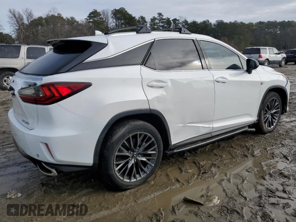 2019 Lexus RX 350 with VIN 2T2BZMCA8KC207105, listed as a Copart auction lot 39102844 with 30,455 mi miles and Salvage Title. Bid and sale history available at DreamBid. Image 3.