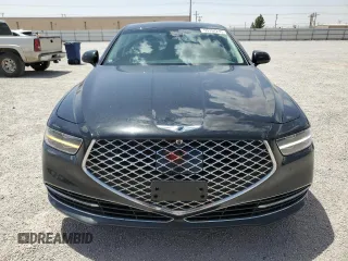 2020 Genesis G90 Ultimate with VIN KMTF54PH1LU076923, listed as a Copart auction lot 55794235 with 43,618 mi miles and Clean Title. Bid and sale history available at carsss.com. Image 5.