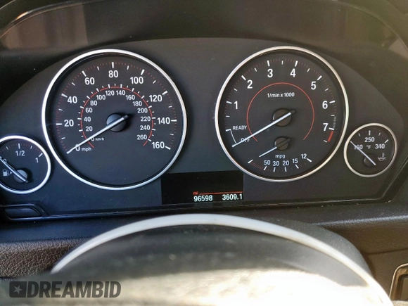 2016 BMW 4 Series 428i with VIN WBA3N7C56GK227400, listed as a Copart auction lot 44924745 with 96,598 mi miles and Salvage Title. Bid and sale history available at carsss.com. Image 9.