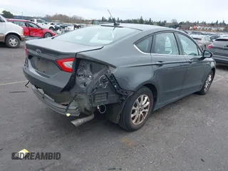 2016 Ford Fusion S with VIN 1FA6P0G77G5123225, listed as a IAAI auction lot 41805809 with 32,763 mi miles and . Bid and sale history available at DreamBid. Image 4.