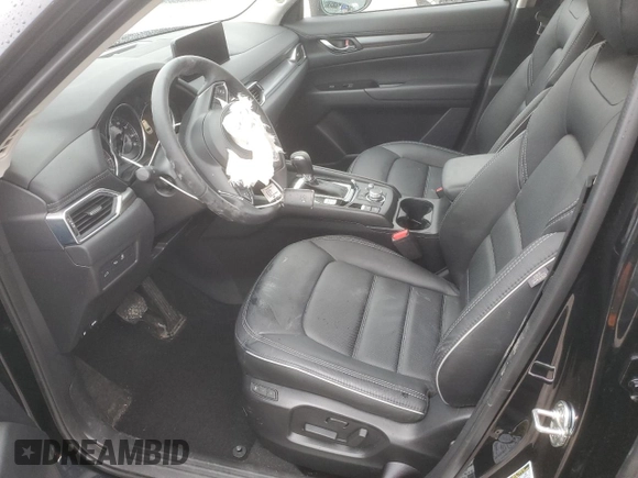 2024 Mazda CX-5 2.5 S Carbon Edition with VIN JM3KFBCL8R0406542, listed as a Copart auction lot 86442034 with 8,063 mi miles and Non Repairable. Bid and sale history available at carsss.com. Image 7.