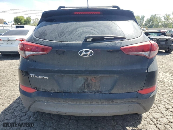 2017 Hyundai Tucson SE Plus with VIN KM8J33A42HU268238, listed as a Copart auction lot 53924795 with 210,001 mi miles and Clean Title. Bid and sale history available at carsss.com. Image 6.