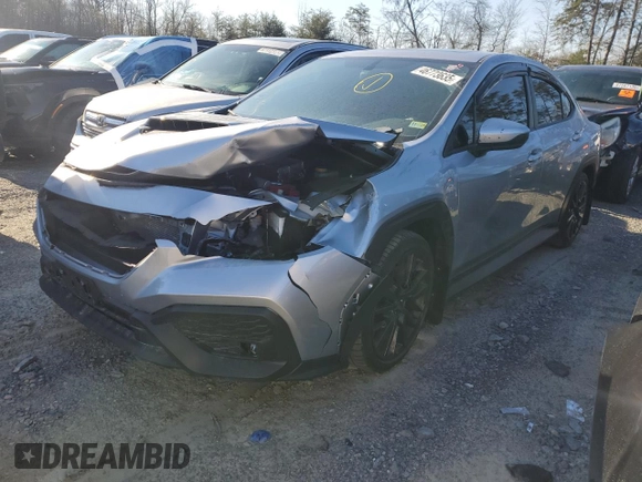 2022 Subaru WRX Premium with VIN JF1VBAF68N9024752, listed as a Copart auction lot 46773635 with 22,154 mi miles and Salvage Title. Bid and sale history available at DreamBid. Image 1.