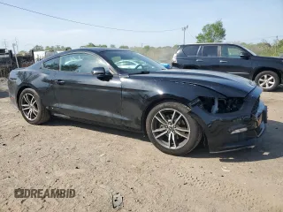 2017 Ford Mustang EcoBoost with VIN 1FA6P8TH0H5262661, listed as a Copart auction lot 54662665 with 107,258 mi miles and Salvage Title. Bid and sale history available at DreamBid. Image 4.