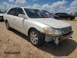 2001 Toyota Avalon XL with VIN 4T1BF28B11U171919, listed as a Copart auction lot 55977855 with 189,840 mi miles and Salvage Title. Bid and sale history available at DreamBid. Image 4.