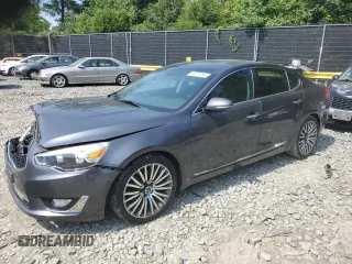 2016 Kia Cadenza Premium with VIN KNALN4D79G5199170, listed as a Copart auction lot 63915284 with 136,517 mi miles and Salvage Title. Bid and sale history available at carsss.com. Image 1.