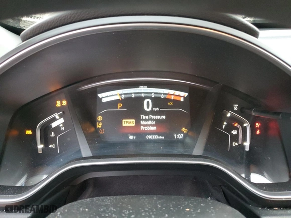 2018 Honda CR-V EX with VIN 2HKRW2H59JH606693, listed as a Copart auction lot 86494764 with 90,333 mi miles and Non Repairable. Bid and sale history available at carsss.com. Image 9.