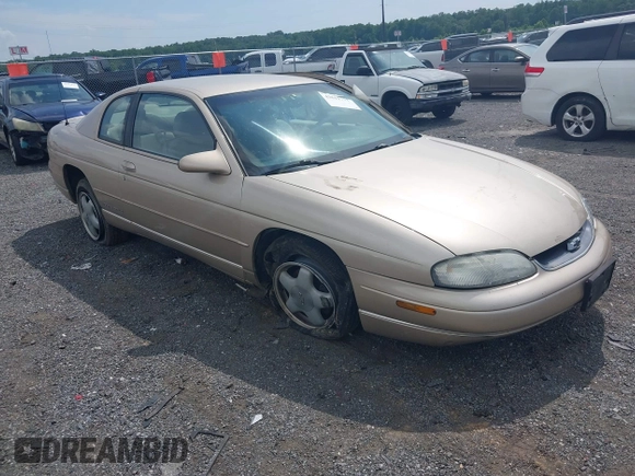 1999 Chevrolet Monte Carlo LS with VIN 2G1WW12M2X9163157, listed as a IAAI auction lot 42611711 with 172,723 mi miles and . Bid and sale history available at DreamBid. Image 1.