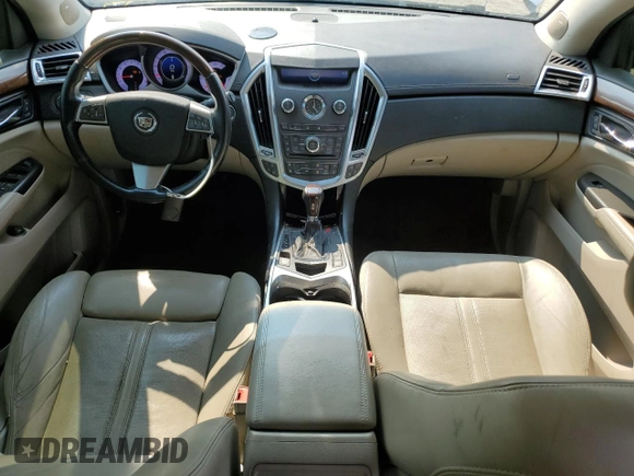 2012 Cadillac SRX Premium Collection with VIN 3GYFNFE31CS503741, listed as a Copart auction lot 58597105 with 176,675 mi miles and Salvage title. Bid and sale history available at DreamBid. Image 8.
