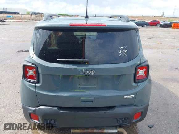 2018 Jeep Renegade Latitude with VIN ZACCJABB9JPH58087, listed as a IAAI auction lot 42109926 with 126,109 mi miles and . Bid and sale history available at DreamBid. Image 16.