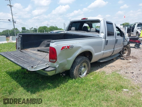 2004 Ford F-250 XL with VIN 1FTNW21P54ED86788, listed as a IAAI auction lot 42378691 with Not provided miles and . Bid and sale history available at DreamBid. Image 4.