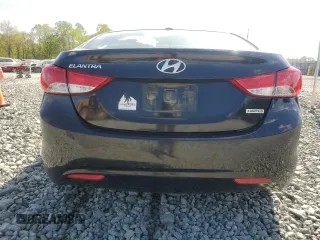 2013 Hyundai Elantra Limited with VIN 5NPDH4AE1DH168850, listed as a Copart auction lot 53201225 with 206,575 mi miles and Salvage Title. Bid and sale history available at DreamBid. Image 6.