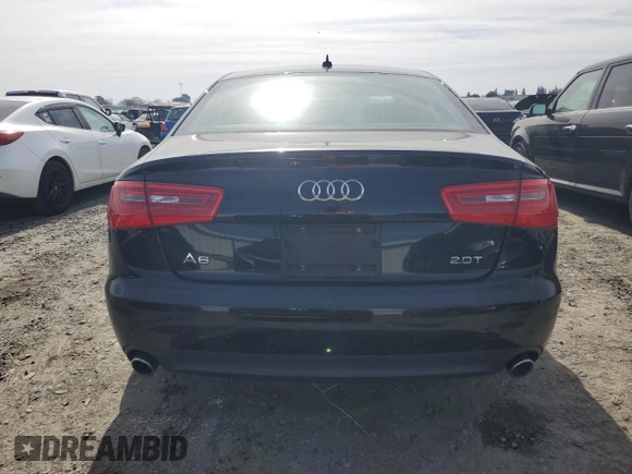 2012 Audi A6 2.0T Premium with VIN WAUCFAFC6CN143767, listed as a Copart auction lot 47147215 with 135,724 mi miles and Clean Title. Bid and sale history available at carsss.com. Image 6.