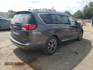 2017 Chrysler Pacifica Limited with VIN 2C4RC1GGXHR644646, listed as a Copart auction lot 63326395 with 85,700 mi miles and Salvage title. Bid and sale history available at DreamBid. Image 3.