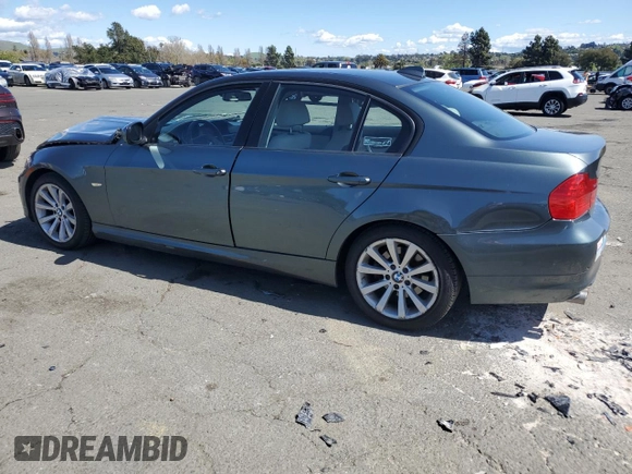 2011 BMW 3 Series 328i with VIN WBAPH5C57BA442733, listed as a Copart auction lot 51295525 with 95,182 mi miles and Salvage Title. Bid and sale history available at carsss.com. Image 2.