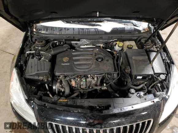2011 Buick Regal with VIN 2G4GW5EV2B9215060, listed as a Copart auction lot 87307974 with 121,341 mi miles and Salvage Title. Bid and sale history available at DreamBid. Image 11.