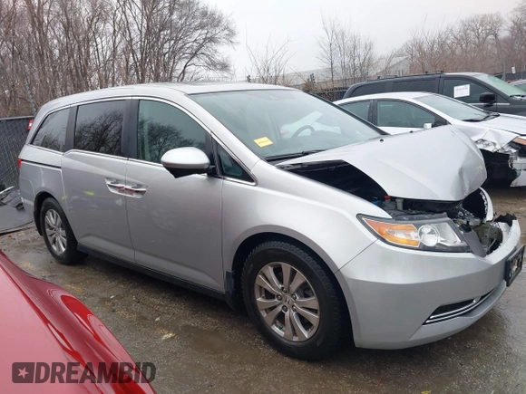 2015 Honda Odyssey EX-L with VIN 5FNRL5H63FB049952, listed as a IAAI auction lot 41467506 with 84,173 mi miles and . Bid and sale history available at carsss.com. Image 13.