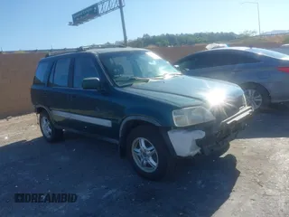 1999 Honda CR-V EX with VIN JHLRD1860XC028421, listed as a IAAI auction lot 39978382 with 222,122 mi miles. Bid and sale history available at carsss.com. Image 1.