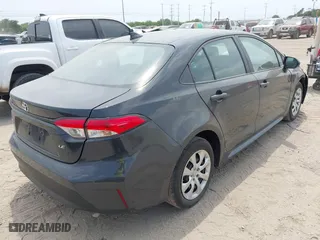 2024 Toyota Corolla LE with VIN 5YFB4MDE4RP177910, listed as a IAAI auction lot 42081738 with 21,653 mi miles. Bid and sale history available at carsss.com. Image 4.