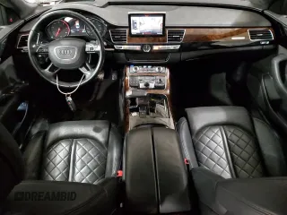 2016 Audi A8 L 4.0T Sport with VIN WAU43AFD2GN007020, listed as a Copart auction lot 43121745 with 51,862 mi miles and Clean Title. Bid and sale history available at carsss.com. Image 8.