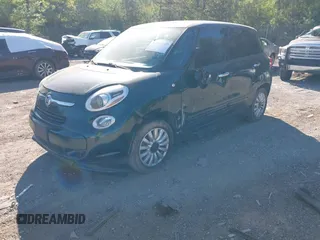 2017 FIAT 500L Pop with VIN ZFBCFAAH5HZ039425, listed as a IAAI auction lot 42013167 with 137,816 mi miles. Bid and sale history available at carsss.com. Image 2.