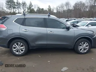 2016 Nissan Rogue SV with VIN KNMAT2MV6GP695258, listed as a IAAI auction lot 41720496 with 148,149 mi miles and . Bid and sale history available at carsss.com. Image 13.