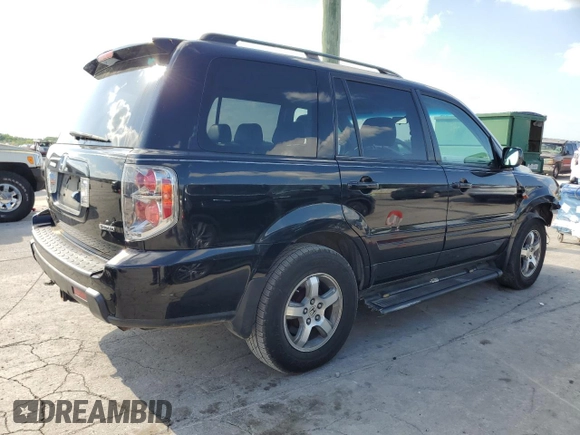 2006 Honda Pilot EX-L with VIN 5FNYF18706B016881, listed as a Copart auction lot 54260945 with 289,210 mi miles and Salvage Title. Bid and sale history available at DreamBid. Image 3.