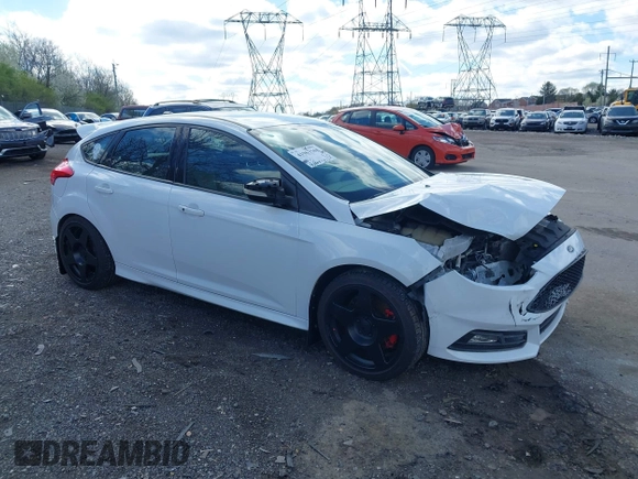 2017 Ford Focus ST with VIN 1FADP3L99HL310186, listed as a IAAI auction lot 41963368 with 93,769 mi miles and . Bid and sale history available at carsss.com. Image 19.