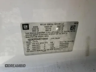 2015 Chevrolet Silverado 1500 LS with VIN 1GCRCPEH4FZ168699, listed as a Copart auction lot 55746185 with 184,605 mi miles and Clean Title. Bid and sale history available at DreamBid. Image 12.