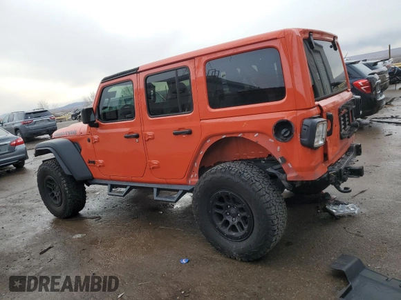 2023 Jeep Wrangler Sport S with VIN 1C4HJXDG6PW675682, listed as a Copart auction lot 41446855 with 22,816 mi miles and Salvage Title. Bid and sale history available at DreamBid. Image 2.
