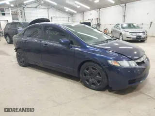 2010 Honda Civic Sdn LX with VIN 2HGFA1F58AH550349, listed as a IAAI auction lot 41965130 with 182,019 mi miles. Bid and sale history available at carsss.com. Image 1.