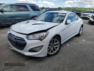 2016 Hyundai Genesis Coupe 3.8L Base with VIN KMHHT6KJ1GU134789, listed as a Copart auction lot 52799934 with 93,246 mi miles and Salvage title. Bid and sale history available at DreamBid. Image 1.