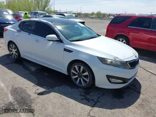 2012 Kia Optima SX with VIN 5XXGR4A63CG050800, listed as a IAAI auction lot 42051920 with 159,941 mi miles. Bid and sale history available at carsss.com. Image 1.