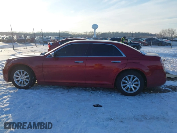 2012 Chrysler 300 Limited with VIN 2C3CCACG0CH205728, listed as a IAAI auction lot 41285693 with 125,204 mi miles. Bid and sale history available at carsss.com. Image 14.