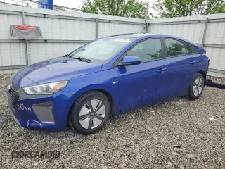 2019 Hyundai Ioniq Blue z VIN KMHC65LC3KU136399, wystawiony jako Copart lot #53977255 z przebiegiem 65 049 mil mil oraz Szkoda całkowita • Salvage title. Historia ofert i sprzedaży dostępna na DreamBid. Obrazek 1.